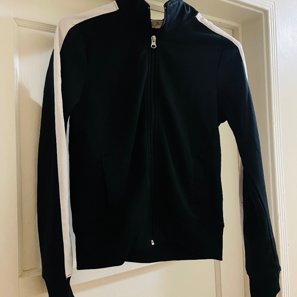 Black and White Stripe Jacket